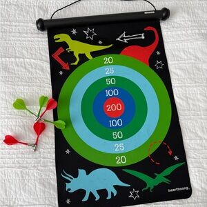 Dinosaur Dartboard Game with Darts magnetic